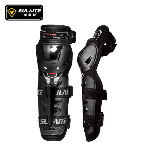 SULAITE summer motorcycle riding knee pads sports protective breathable leg pads and elbow pads windshield rider equipment