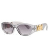 Human head, fashionable sunglasses suitable for men and women, new collection, European style