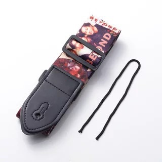 Correa de guitarra eléctrica correa de hombro de impresión de transferencia de calor personalizada correa de guitarra popular correa de 38 pulgadas correa de guitarra de madera de 41 pulgadas