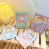 Cartoon folding table big cute handheld mirror for elementary school students, South Korea