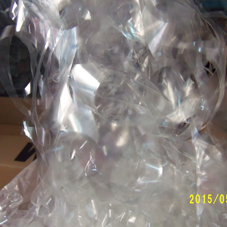 PET透明膜边角料水果包装保护快递盒防震礼盒填充物废品回收