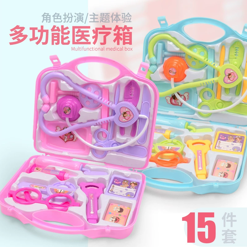 Детская семейная ручная игрушка, набор, стетоскоп