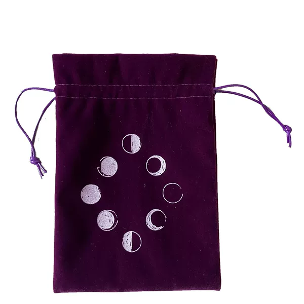 Moon phase change bag purple