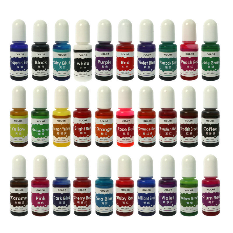30 Color Transparent Cloud Gem Color Essence Crystal Drop Glue uv Resin Glue Dyeing Cross-border Foreign Trade Amazon Factory 30 Color Transparent Cloud Gem Color Essence Crystal Drop Glue uv Resin Glue Dyeing Cross-border Foreign Trade Amazon Factory