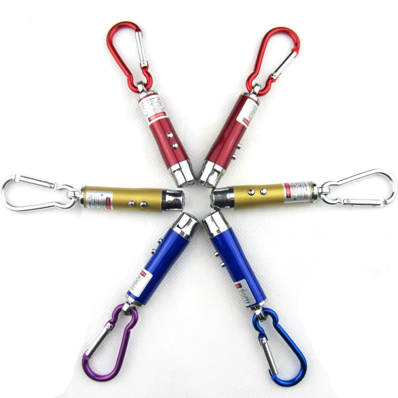 Фабрика прямой сильный свет мини светодиодный небольшой фонарик лазерный свет Открытый инфракрасный детектор лампы три в одном