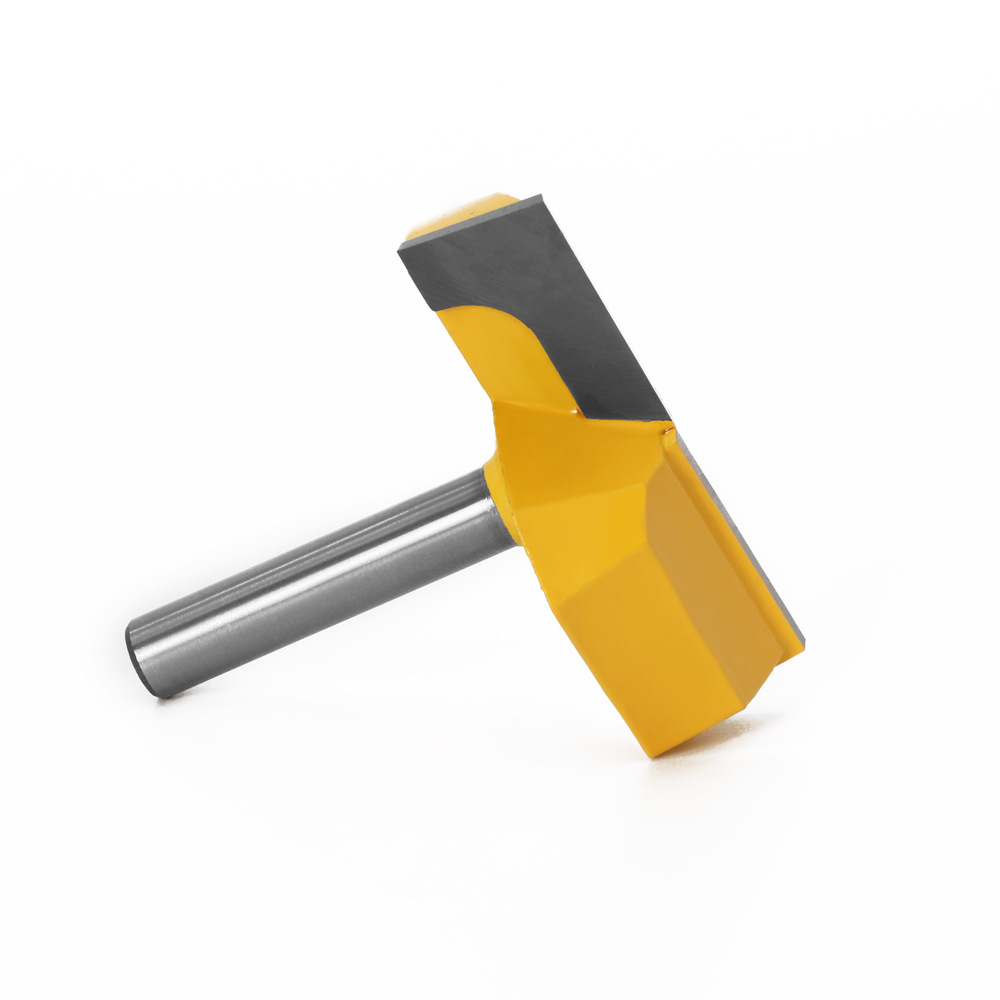 8-mango de gran diámetro cuchillo de limpieza inferior cuchillo ranurado carpintería fresadora mesa de fresado cuchillo de fondo máquina de corte máquina de grabado Gong cuchillo