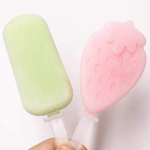 Manufacturer supplies food-grade silicone ice cream with lid, creative silicone ice cream mold, DIY ice cream mold