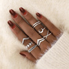 Retro ring, set, European style, Aliexpress, simple and elegant design, wholesale