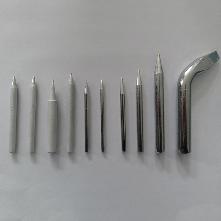 实益牌电烙铁头  焊接无氧铜渡铁锡合金电烙铁配件烙铁头内热