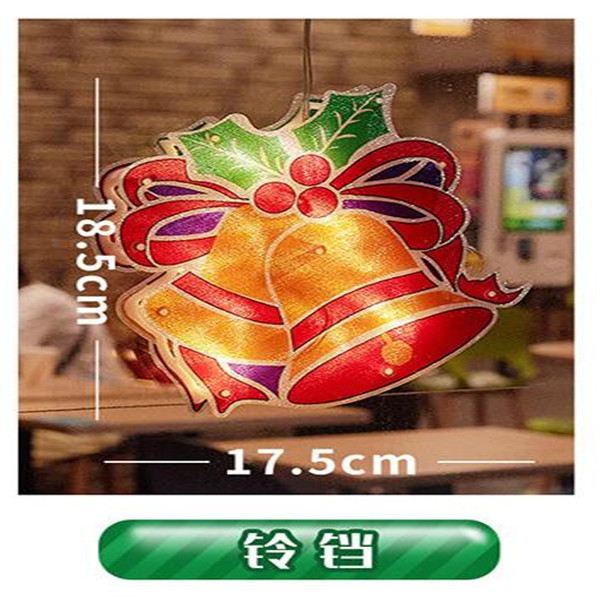 Amazon Venta caliente LED cocina ventana lechón luces colgantes luces de Navidad luces de colores decoración navideña escena ambiente luces