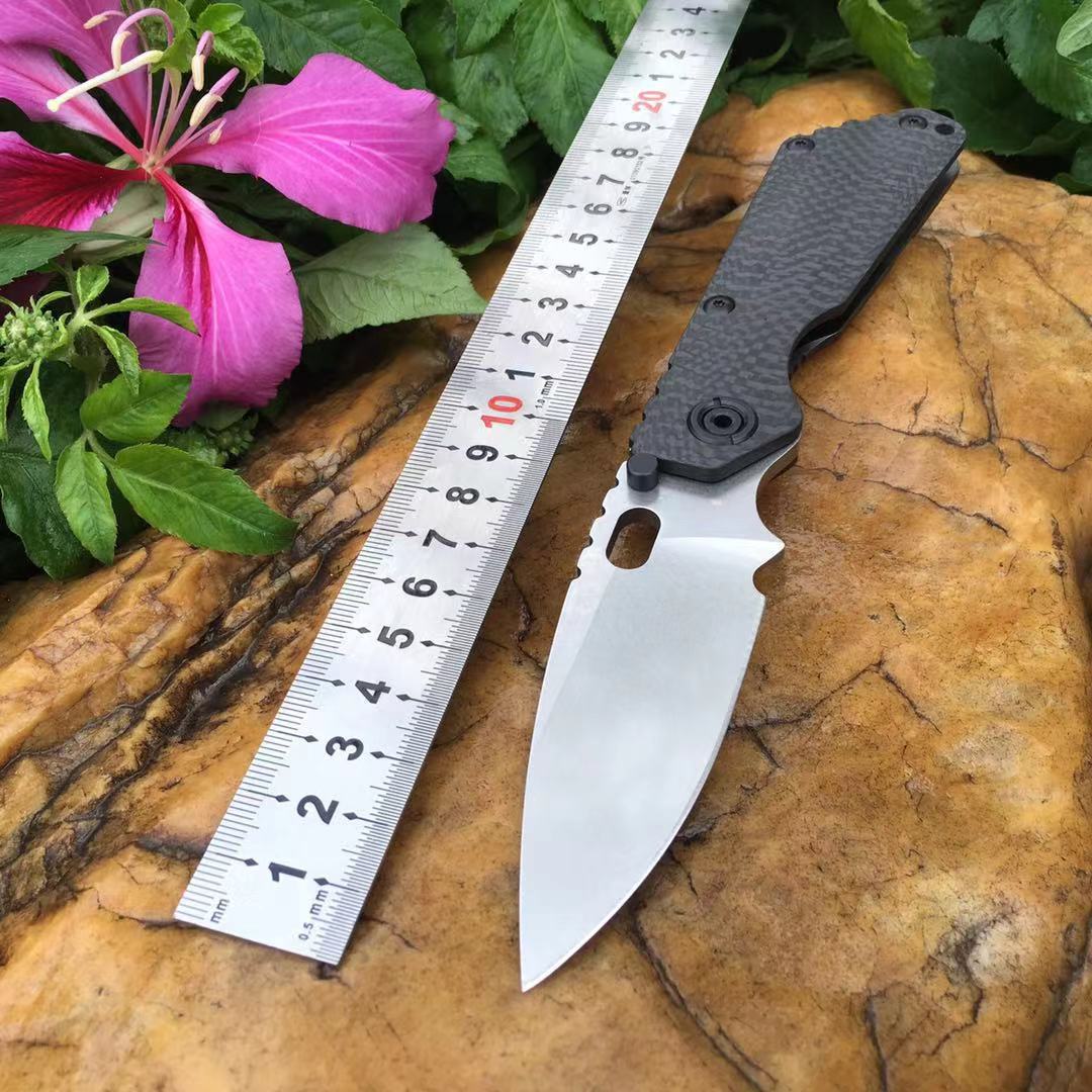 现货批发D2钢刀户外求生刀野营生存折叠刀EDC重型高硬度便携小刀