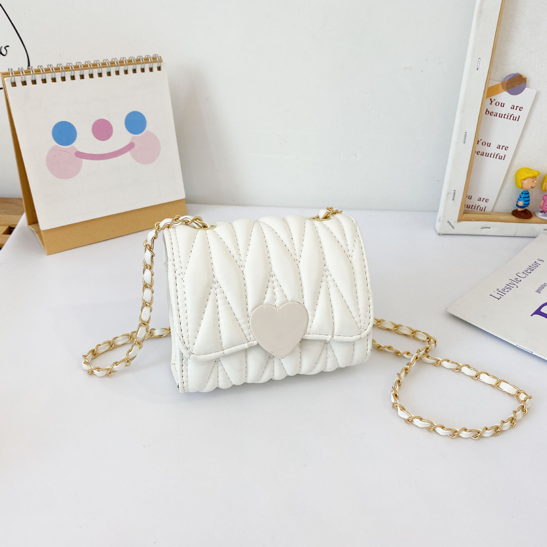 Bolso de los niños de moda bolsa de mensajero de las niñas de estilo occidental bebé princesa pequeña mochila Linda niña MINI BOLSA DE MODA