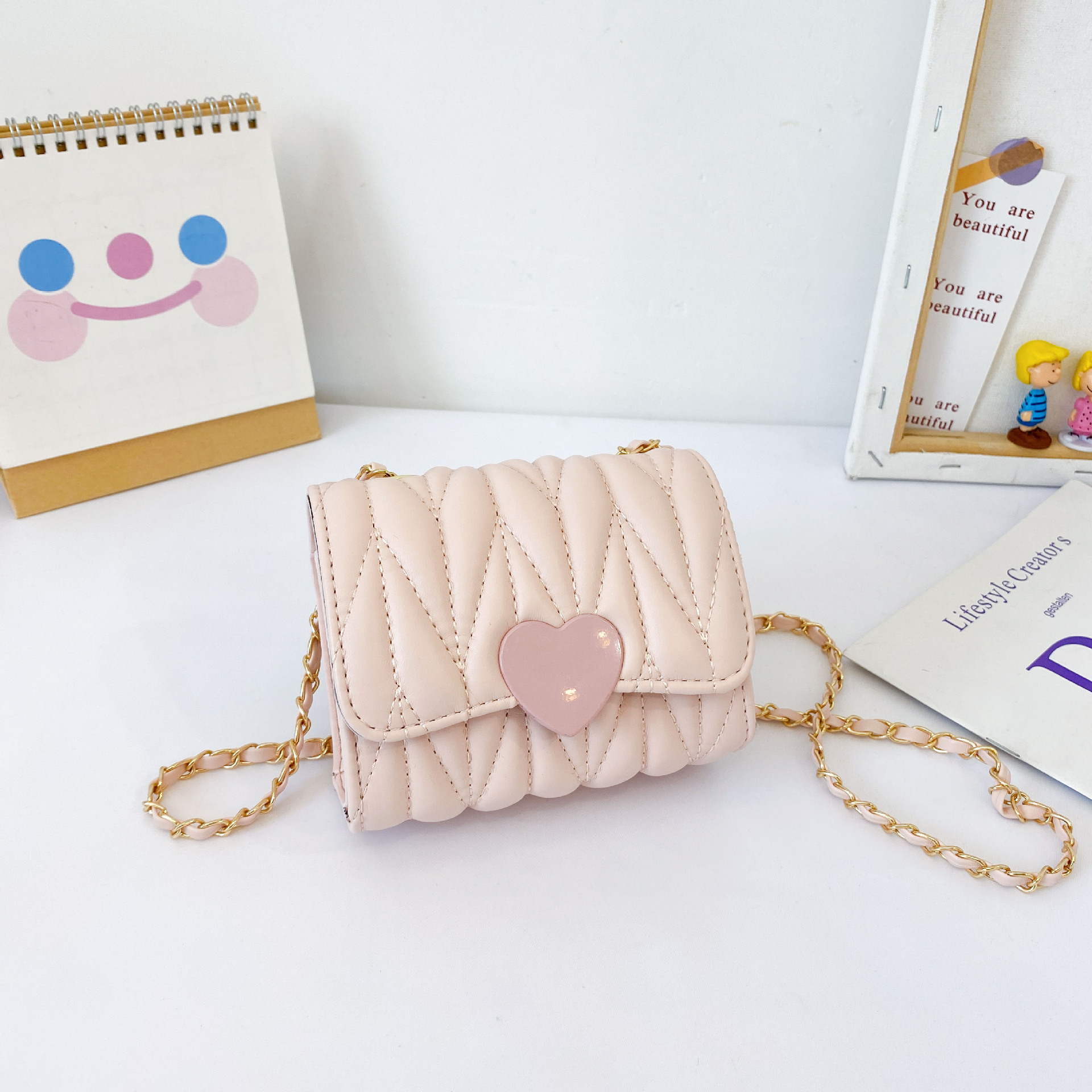 Bolso de los niños de moda bolsa de mensajero de las niñas de estilo occidental bebé princesa pequeña mochila Linda niña MINI BOLSA DE MODA