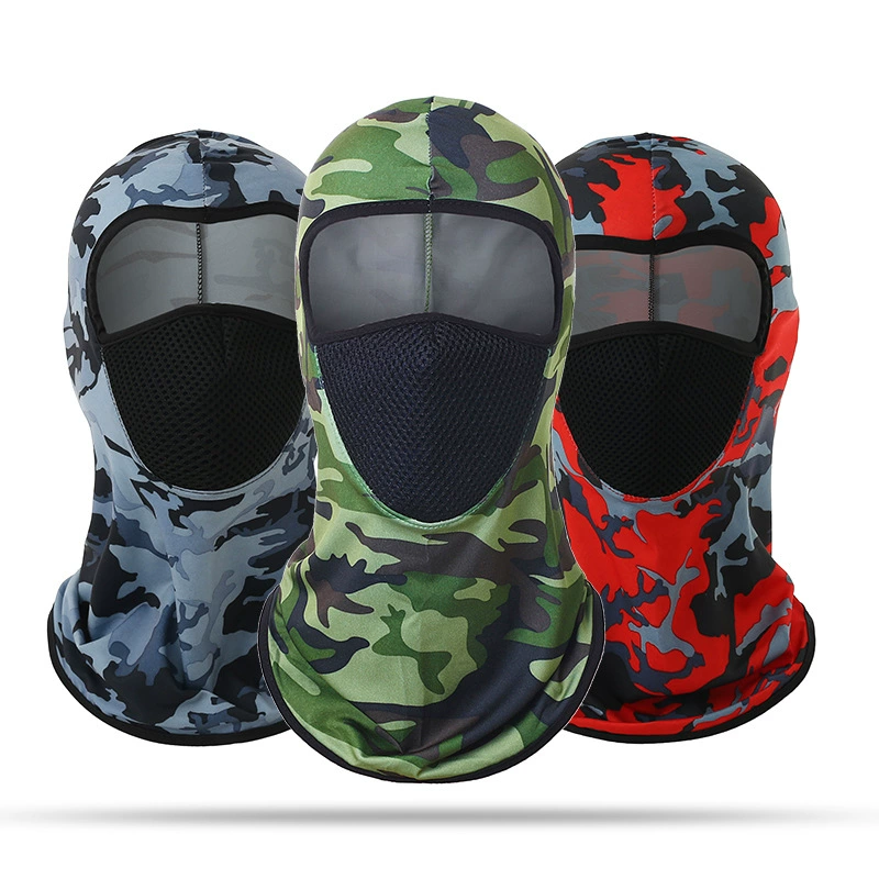 Travel scarf, windproof sports silk mask, sun protection, with neck protection