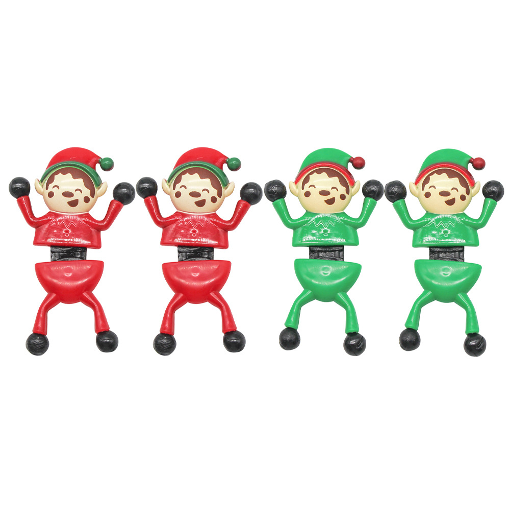 12 Navidad Día de San Valentín TPR Vent juguetes elástico retráctil pegajoso mano pared escalador catapulta Turquía