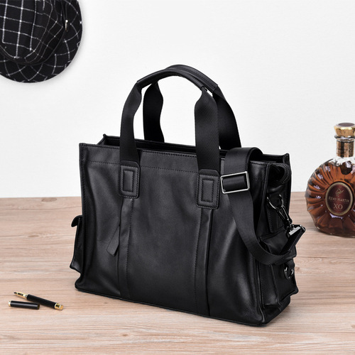 Bodi Kangaroo Handbag Briefcase Men's Large Capacity Casual Men's Bag Document Bag Handbag 2028