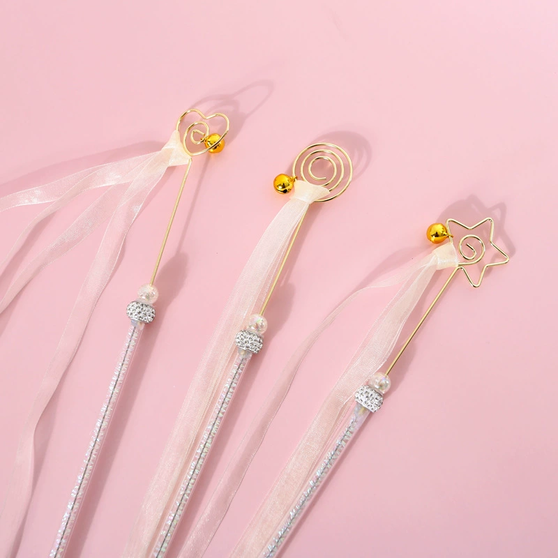 Внешняя торговля сказочная лента колокольчик горный хрусталь забавная кошачья палочка пятиконечная звезда Любовь устойчивая к укусам самоклеющаяся интерактивная игрушка для домашних животных