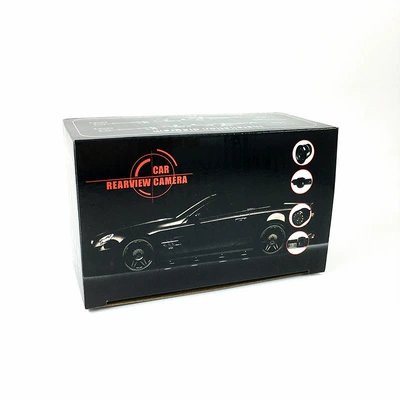 Vehicle camera and Rear View Reversing Hd - 8-lamp-plug-in-with-black-box