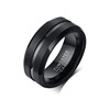 Ring, jewelry, on index finger, 8mm, Tungsten steel, wholesale