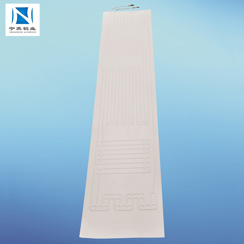 厂家供应 多规格冰箱用双管铝制蒸发器 蒸发板出口系列按需制造