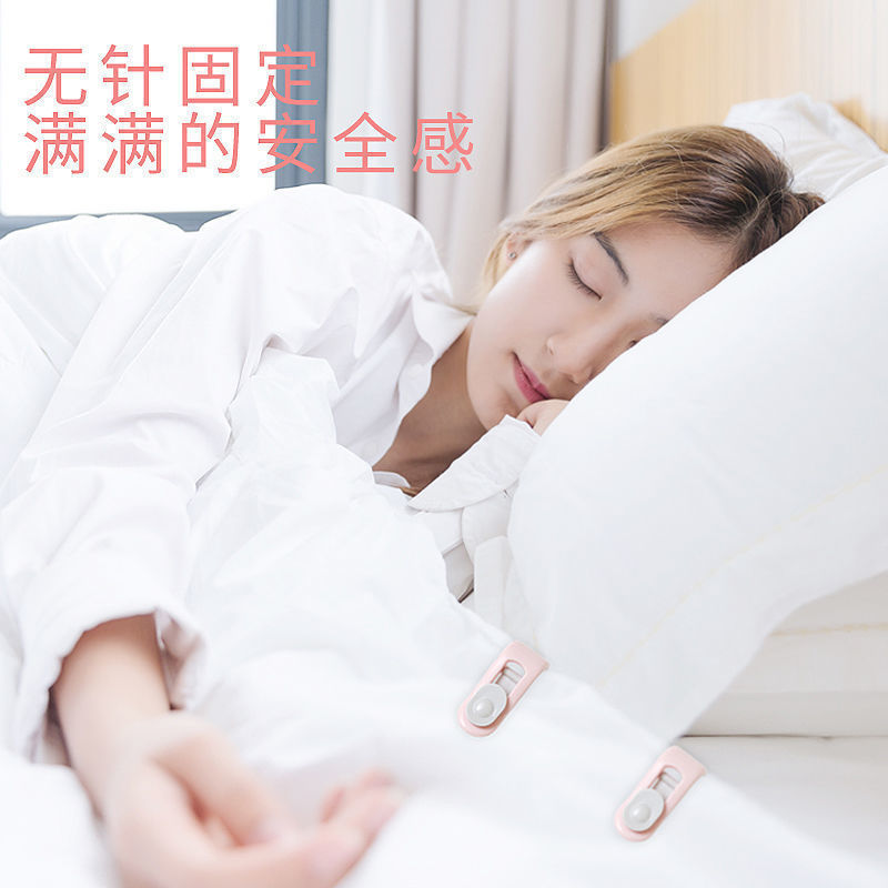 Edredón soporte anti-running edredón hoja de cama edredón cubierta botón sin costuras invierno hogar edredón esquina seguridad sin aguja invisible fijo