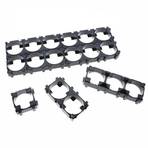 Single cell 2-cell 3-cell 18650 battery combination bracket with bayonet for splicing and combination in various shapes