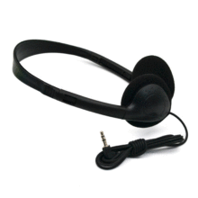 头戴式耳机3.5MM插头 航空礼品有线耳机网课耳机便宜可现货迅发
