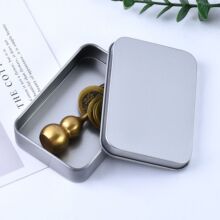 正方形铁罐平盖马口铁盒轴承包装盒 汽车钥匙U盘包装穿戴甲小铁盒