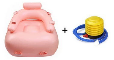 Potless sofa+foot pump