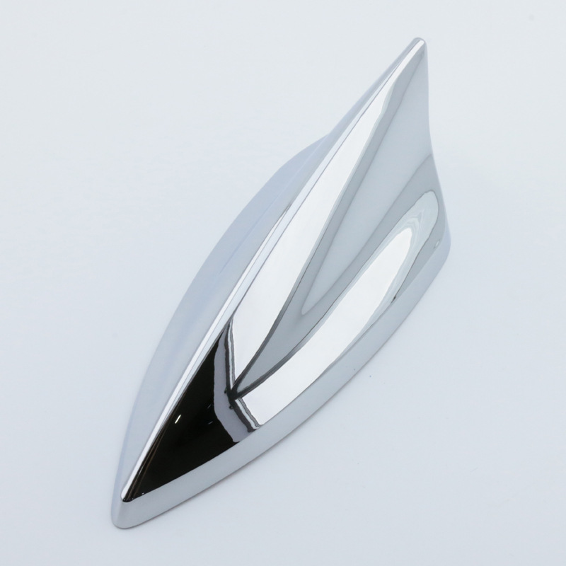 vehicle antenna — Universal Shark Fin - electroplated-silver