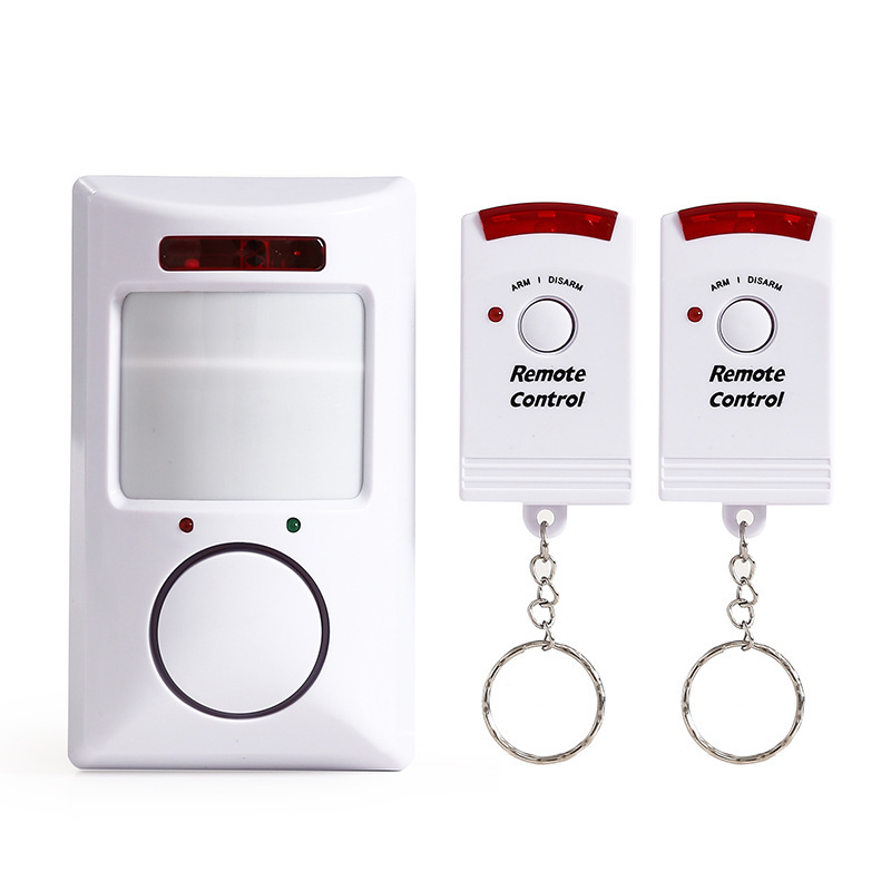 Alarma antirrobo infrarroja, doble mando, para hogar