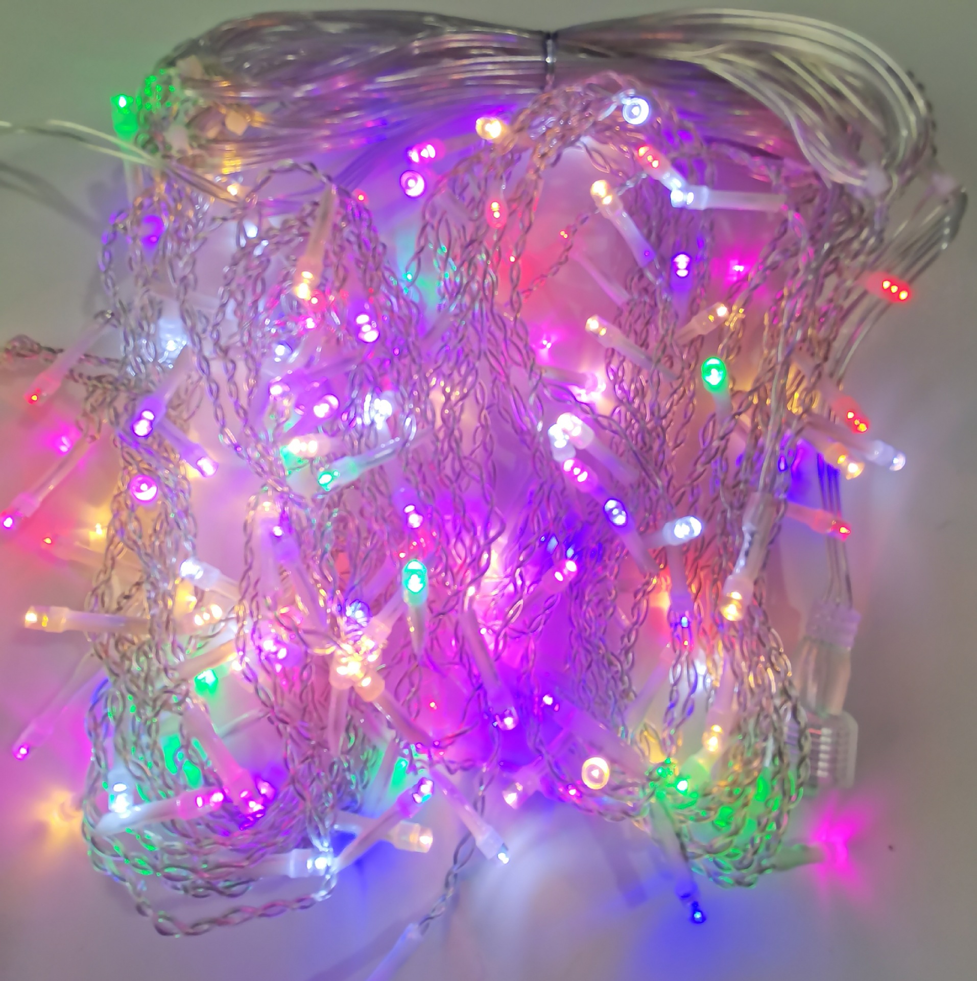 Luz de estrella LED cortina de luz LUZ DE Navidad Romántica habitación diseño luz ins cielo estrellado luz decorativa Cadena de luz de color