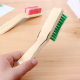 Two yuan shop household curved handle thickened long handle bamboo shoe brush 2 yuan shop washing shoes cleaning curved handle bamboo long brush