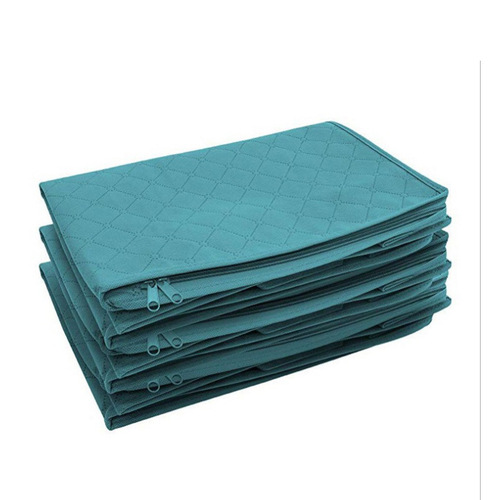 Non-woven dust bag, foldable storage quilt bag, wardrobe clothing organizer storage bag, cross-border