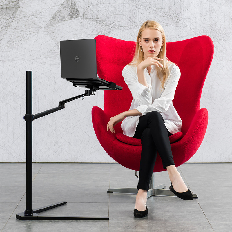 Eppe Up-8A Laptop Stand Bedside Floor-Standing Mobile Phone and Tablet Holder, Elevated and Stable