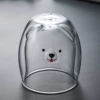 Puppy double -layer cup