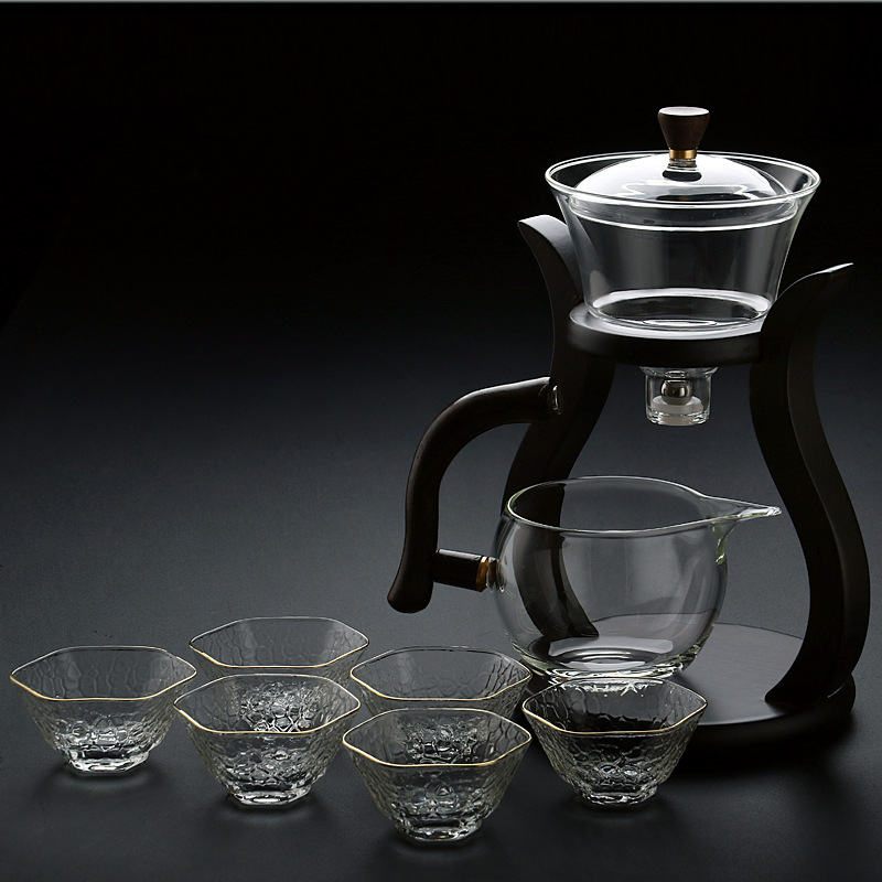Palace lantern tea set + 6 hexagon tea cups