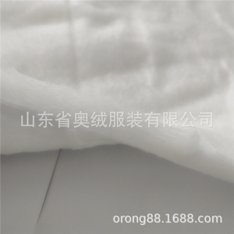 服装家纺填充竹纤维棉 竹纤维絮片  无荧光竹纤维针刺棉 2d竹纤维