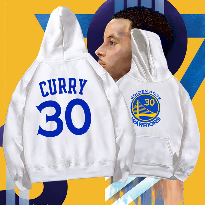 Warriors Curry 30 Hooded Sweatshirt Spring and Autumn Clothes Loose Sports Leisure Basketball Training Clothes Student Jacket Warriors Curry 30 Hooded Sweatshirt Spring and Autumn Clothes Loose Sports Leisure Basketball Training Clothes Student Jacket