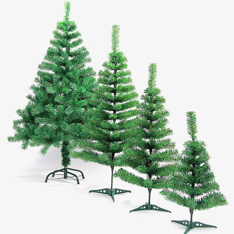 Christmas Tree 1.95m 1.2m Green Christmas Tree Naked Tree 30/60/90/180cm Christmas Wholesale