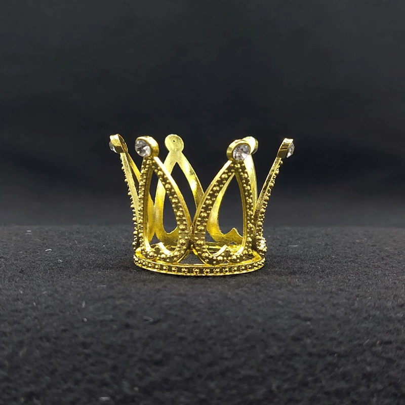 Small metal children's crown heart shaped, accessory, Birthday gift