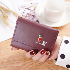 2023 New Cute Wallet for Women Short Wallet Ladies Small Wallet Mini Student Korean Style Small Handbag Coin Purse Card Holder