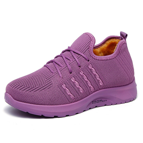 New old Beijing cotton shoes for women in winter with round toes and velvet anti-slip women's cotton shoes for middle-aged and elderly people thickened and warm mother's cotton shoes