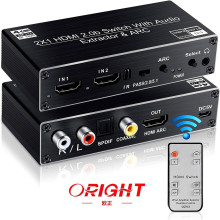 HDMI Switch 2x1лƵ ARC 4k120hz HDMI21л