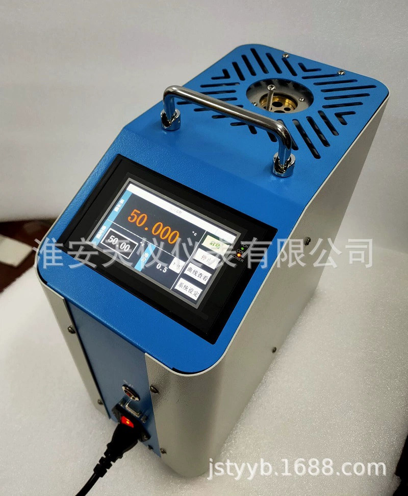 Портативный сухой тестер температуры Судовая сухая тестовая печь сенсорный портативный тестер температуры