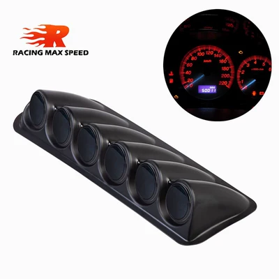 Universal 63mm qara 6 deşikli avtomobil alət çərçivəsi, çoxfunksiyalı birləşmə bazası