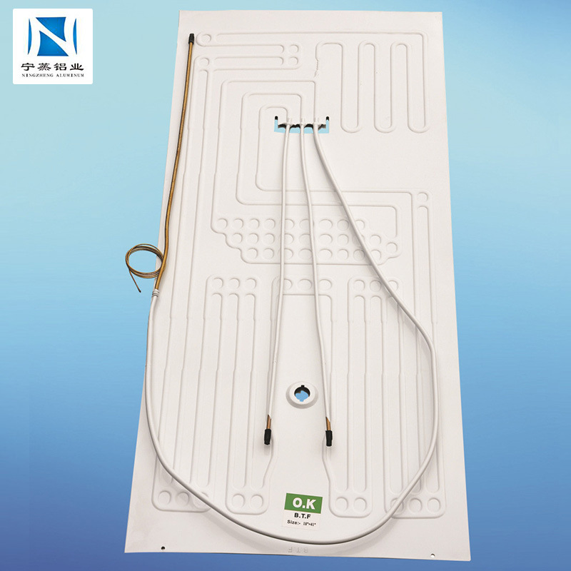 常压内循环三管带毛细管冰箱蒸发器 冷柜蒸发器双面吹胀