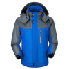 Warm jacket, street windproof keep warm retroreflective overall