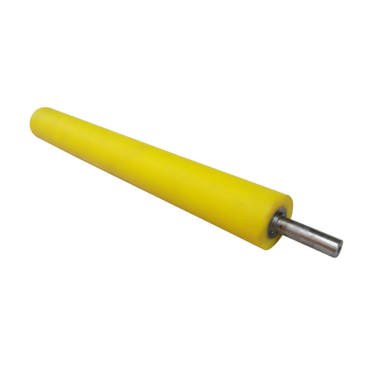 厂家直供包胶滚筒硅胶聚氨酯动力包胶托辊输送带包胶辊筒