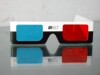 The amount of spot is large, free shipping paper 3D glasses 3D glasses paper red blue glasses